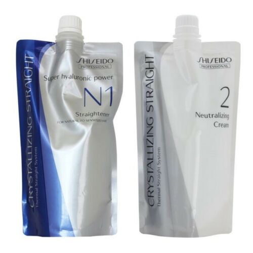 Shiseido Hair Rebonding Crystallizing Straight For Natural to Sensitized hair N1+2 400g